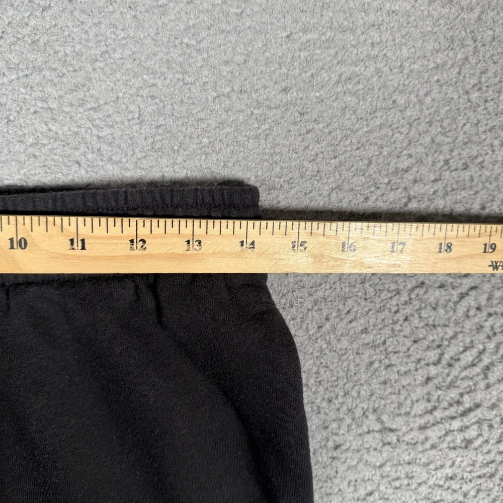 The North Face Shorts Mens Small Black Sweatshorts Elastic Waist Drawstring Logo